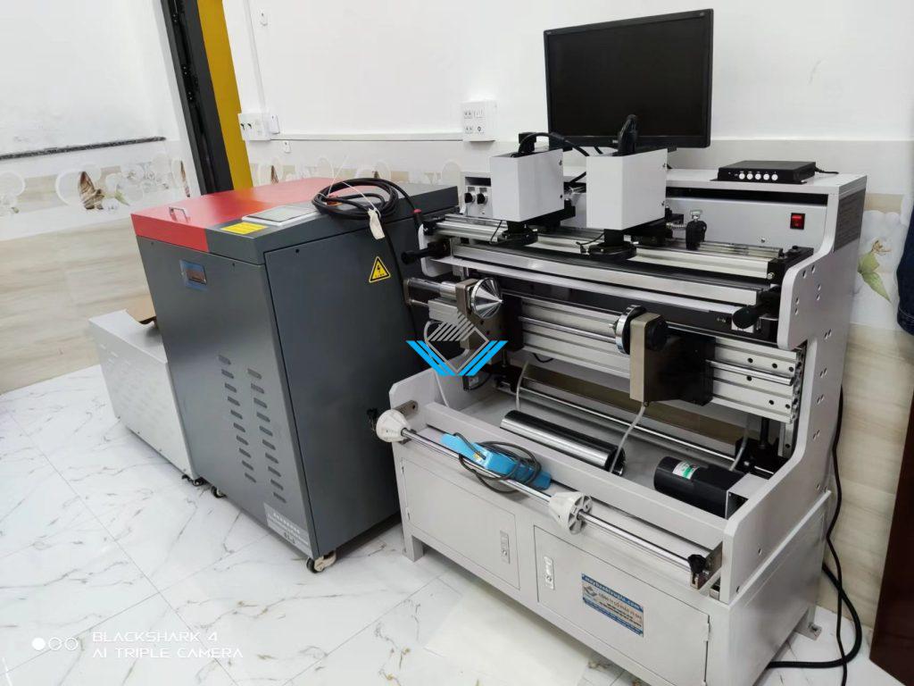 máy dán bản in flexo