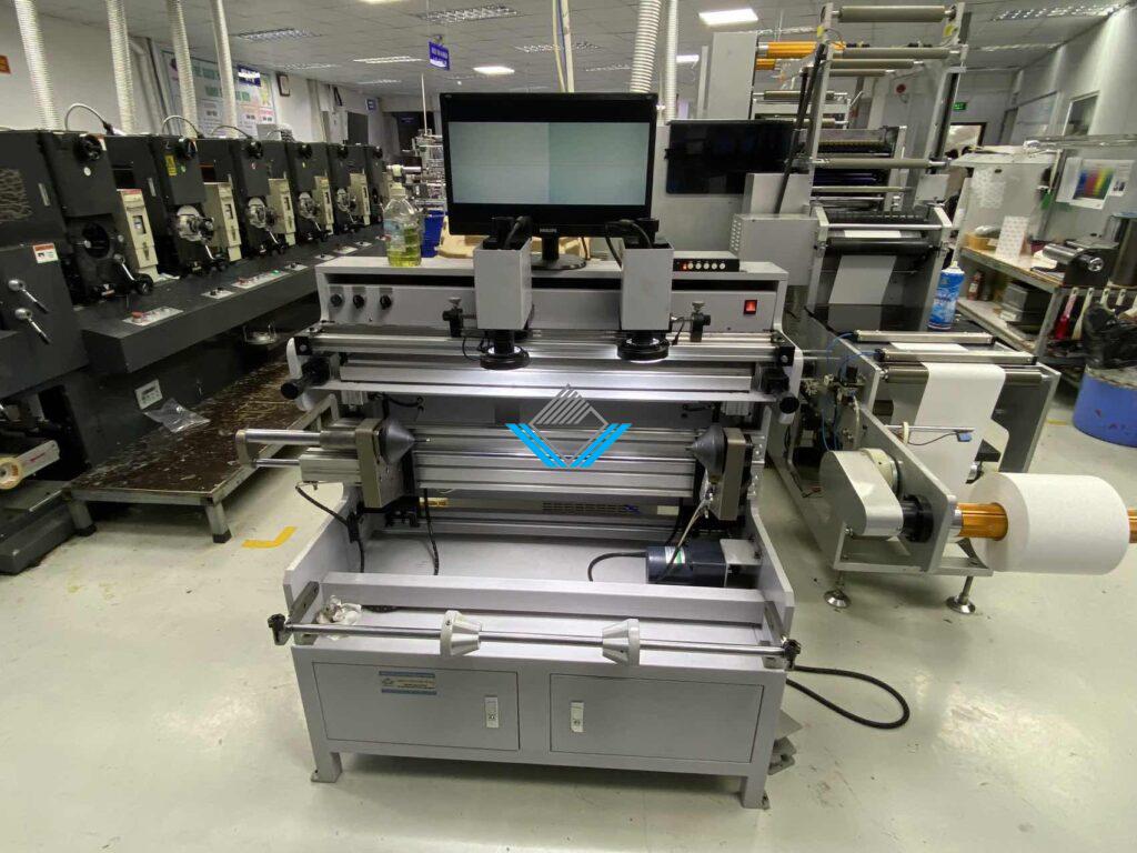 máy dán bản in flexo vũ gia