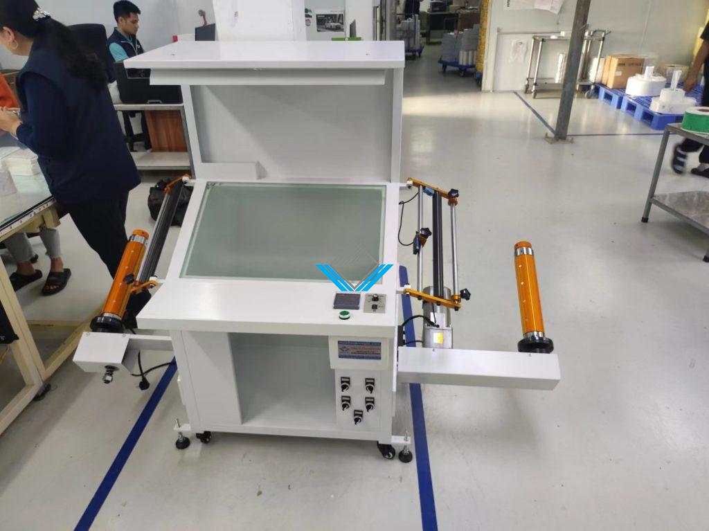 Máy kiểm đếm tem nhãn label bàn nghiêng