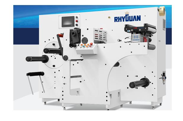 Máy chia cuộn label tốc độ cao servo