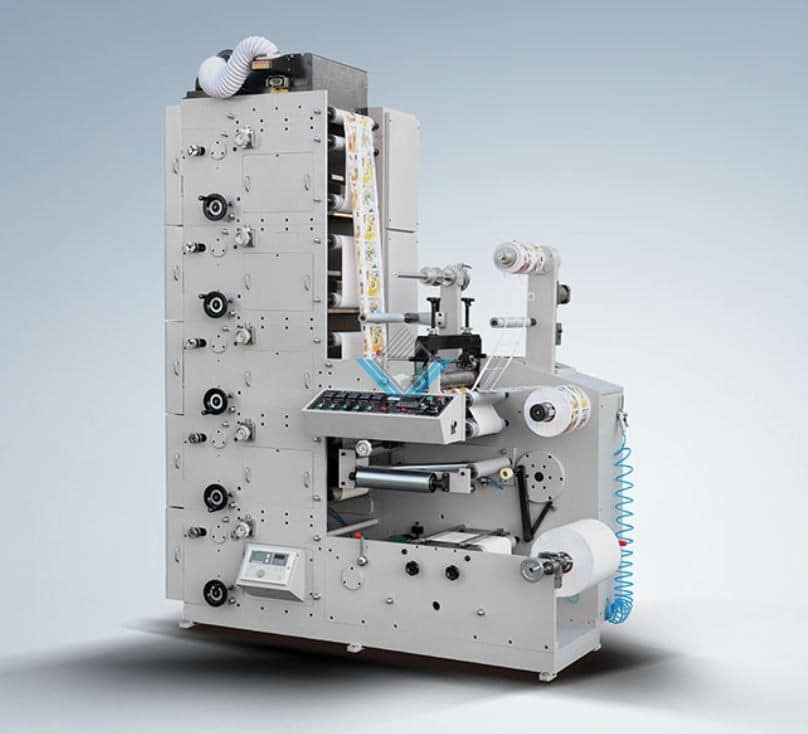 Máy in Flexo 4 màu loại đứng
