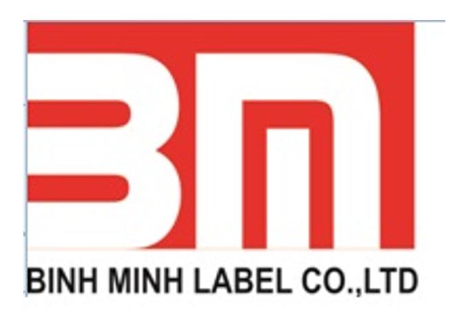 in nhãn mác bình minh