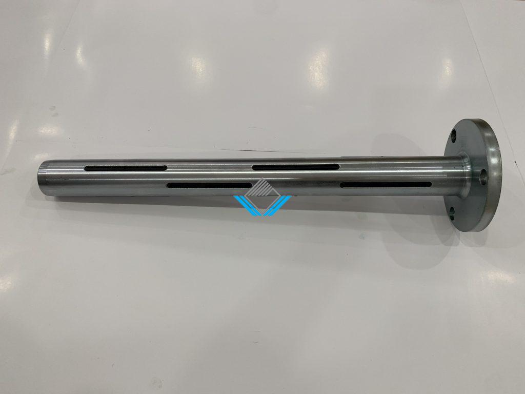 Trục thu cuộn 40mm máy chia cuộn decal