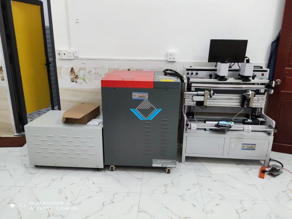 Máy ghi ban in Flexo CTP