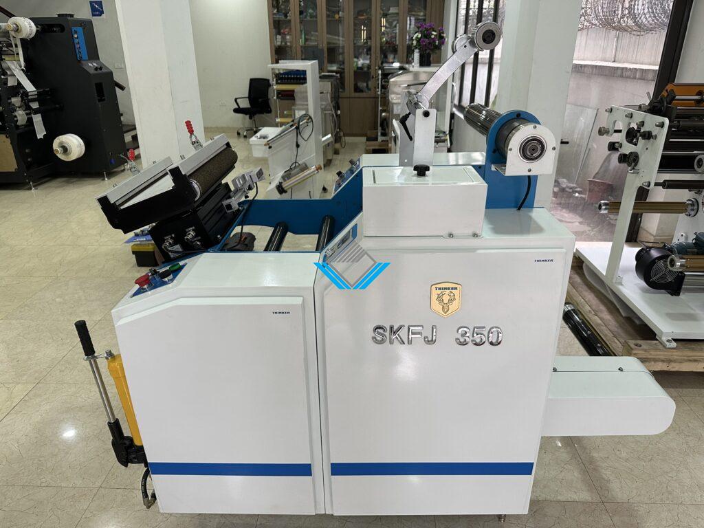 Máy cán màng label khổ nhỏ